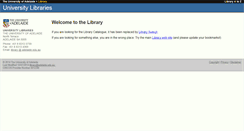 Desktop Screenshot of library.adelaide.edu.au