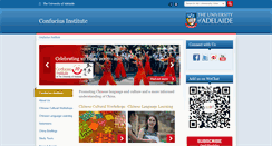Desktop Screenshot of confucius.adelaide.edu.au