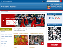 Tablet Screenshot of confucius.adelaide.edu.au