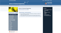 Desktop Screenshot of chemeng.adelaide.edu.au